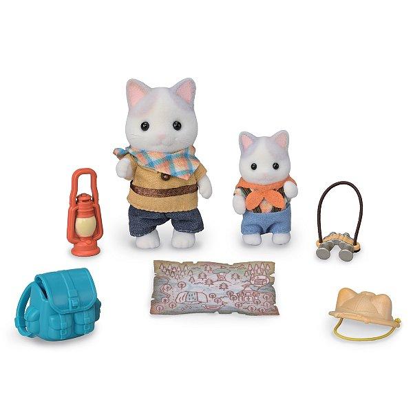 Sylvanian family Průzkumná sada - Latte Cat Bratr a miminko