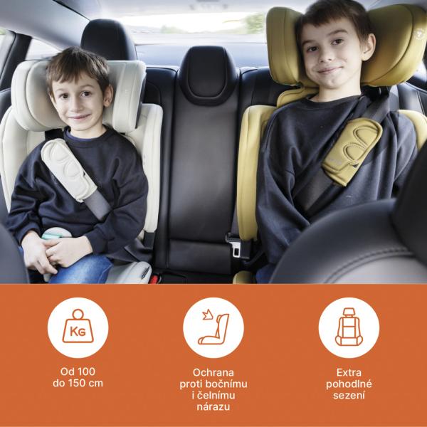 Autosedačka Matrix i-Size, Toffee Brown