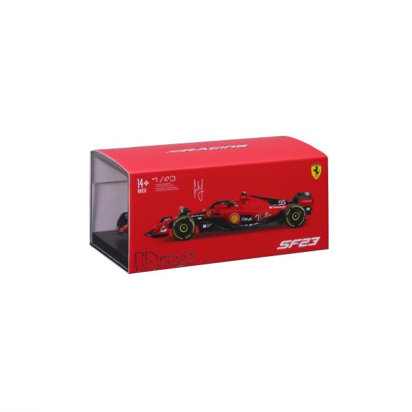Bburago 1:43 Formula F1 Ferrari Scuderia SF-24 (2024) č.55 Carlos Sainz - s řidičem (obrázek 6)