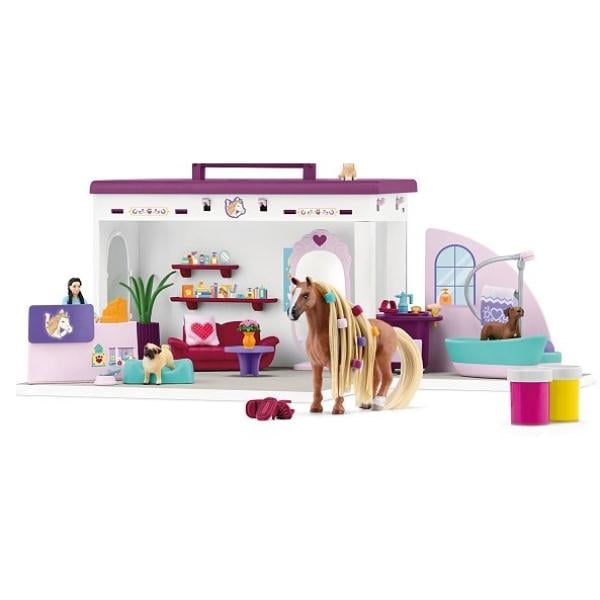 Schleich Sofiin salon krásy pro domácí mazlíčky