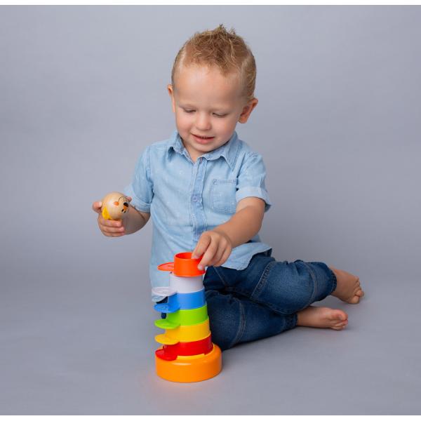 Bino Barevná věž/bábovky 2v1