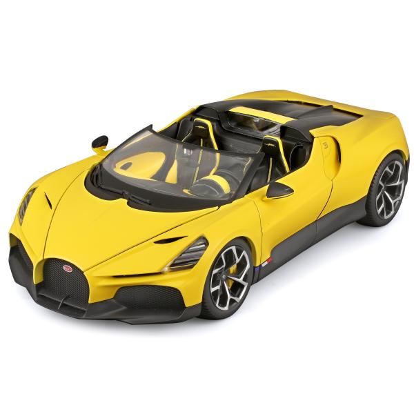 Bburago 1:18 TOP - Bugatti Mistral - Yellow