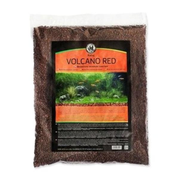 Substrát Rataj Volcano Red červený akvarijní 2l