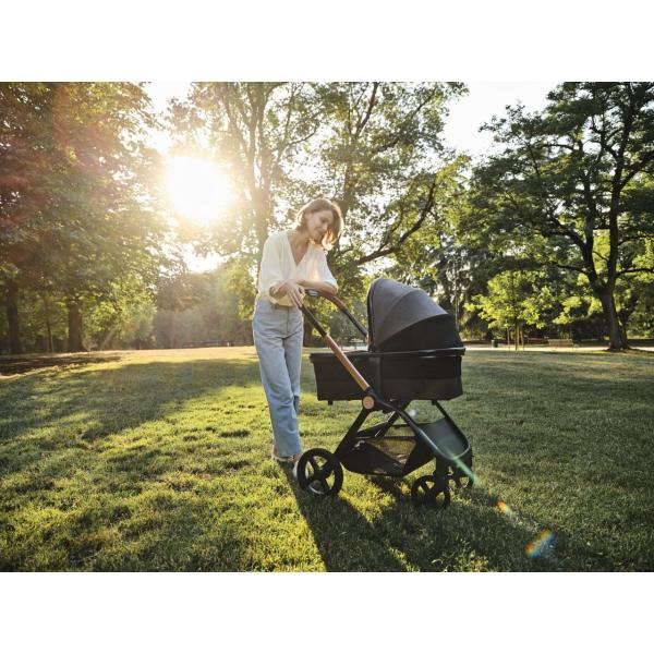 CHICCO Vanička ke kočárku Mysa - Black Satin (obrázek 5)