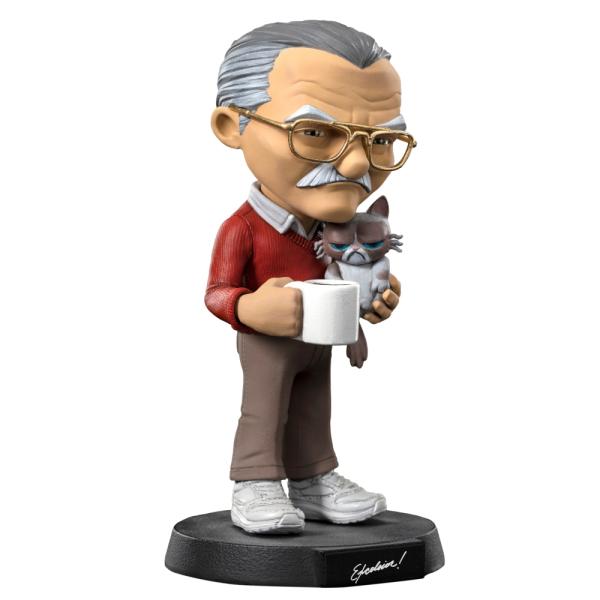 Iron Studios MiniCo Pow! - Stan Lee s Grumpy Cat Figurka