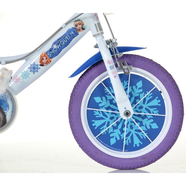 Dino Bikes – Dětské kolo 14″ Snow queen 2022
