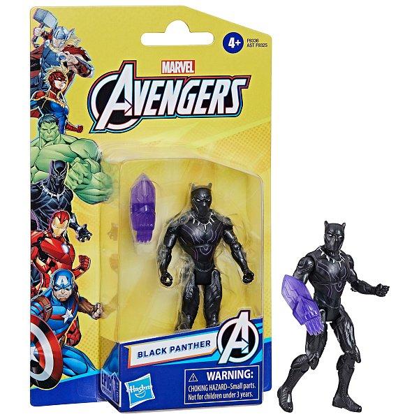 HASBRO - Avengers Black Panther figurka 10cm s příslušenstvím (obrázek 4)