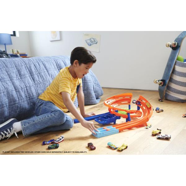 Hot Wheels Dráha s extra zatáčkou (obrázek 4)