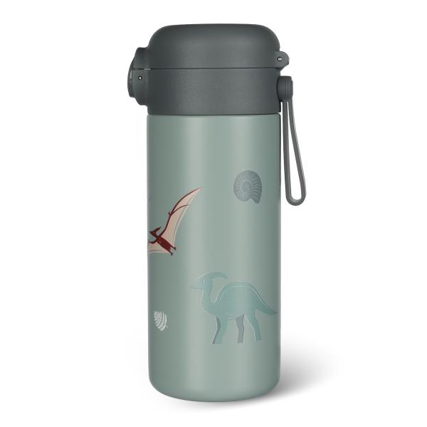 Termoska na tekutiny s brčkem a silikonovým držadlem 350 ml, Dino (obrázek 6)