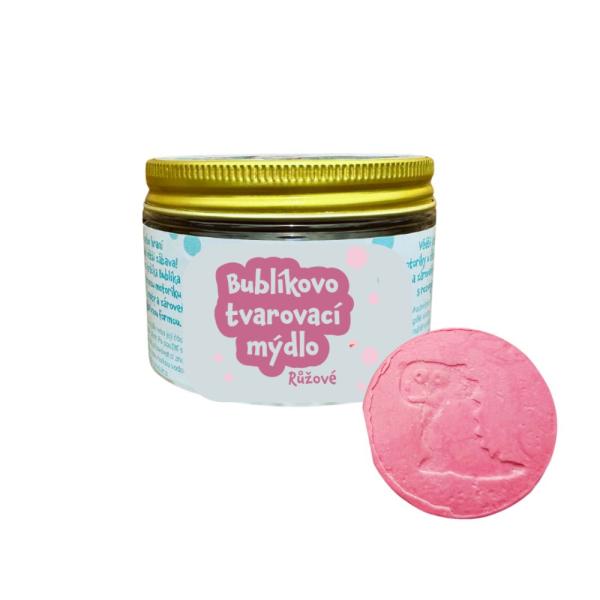 PURE HARMONY mydlo Bublíkovo tvarovacie Malina 100g (ružové)