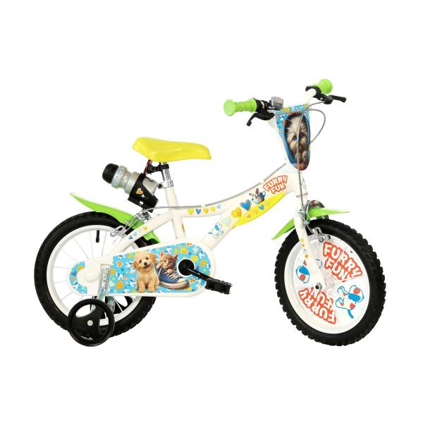 Dino Bikes - Detský bicykel 16" - Furry Fun