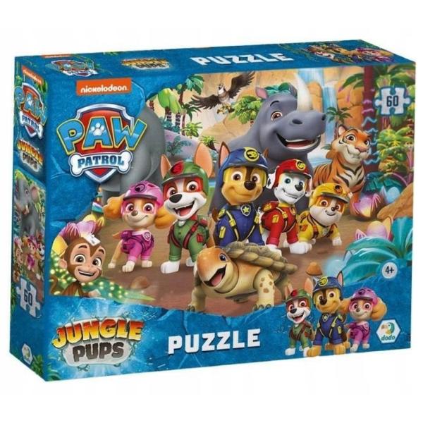 Paw Patrol puzzle 32x23cm džungle 60 dílků