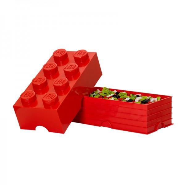 LEGO® úložný box 8 - červená 250 x 500 x 180 mm