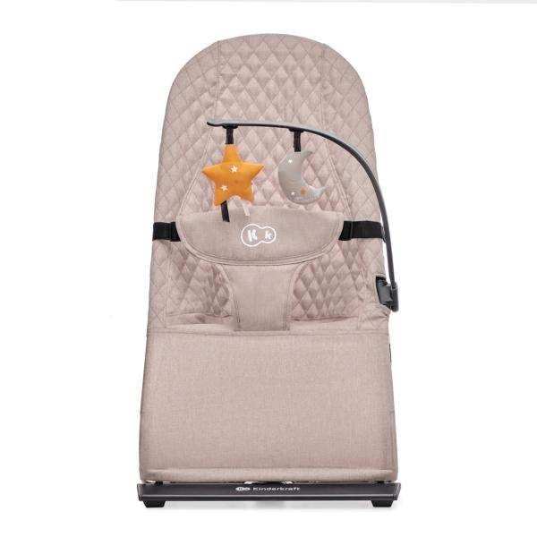 KINDERKRAFT Lehátko pohupující Mimi Beige, do 9kg