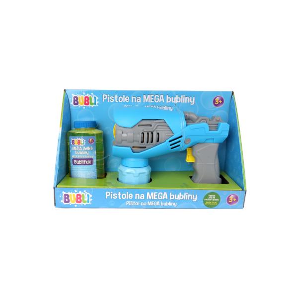 BUBLI Pištoľ na mega bubliny
