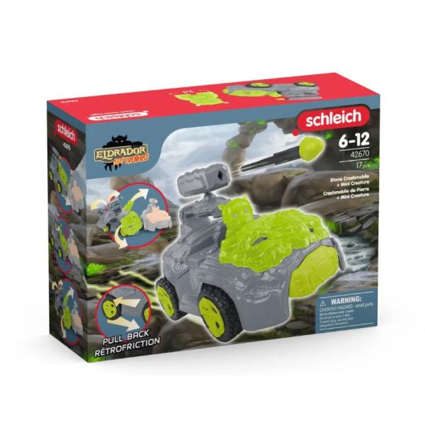 Schleich Kamenný crashMobile s figurkou Mini Creature