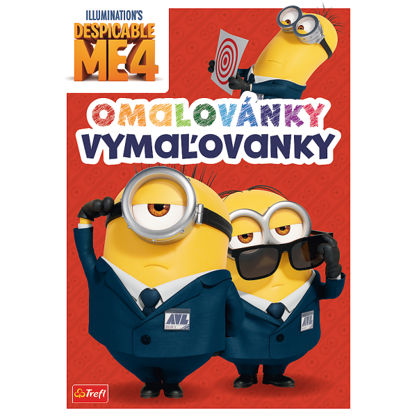 Trefl Omaľovánky Minions