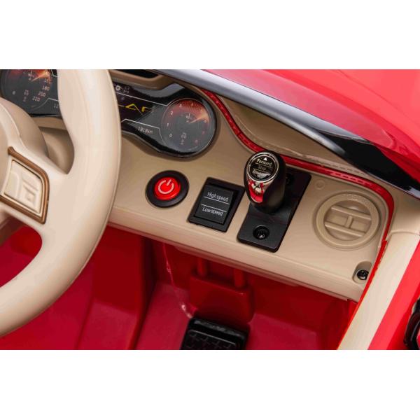 Elektrické autíčko Bentley Bacalar 12V, červené, Dveře otevírající se nahoru, 2.4 GHz dálko (obrázek 11)