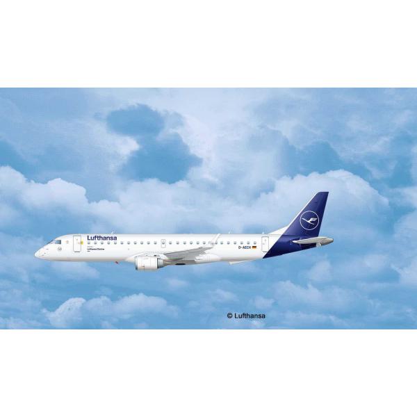 Plastic modelky letadlo 03883 - Embraer 190 Lufthansa New Livery (1: 144) (obrázek 10)
