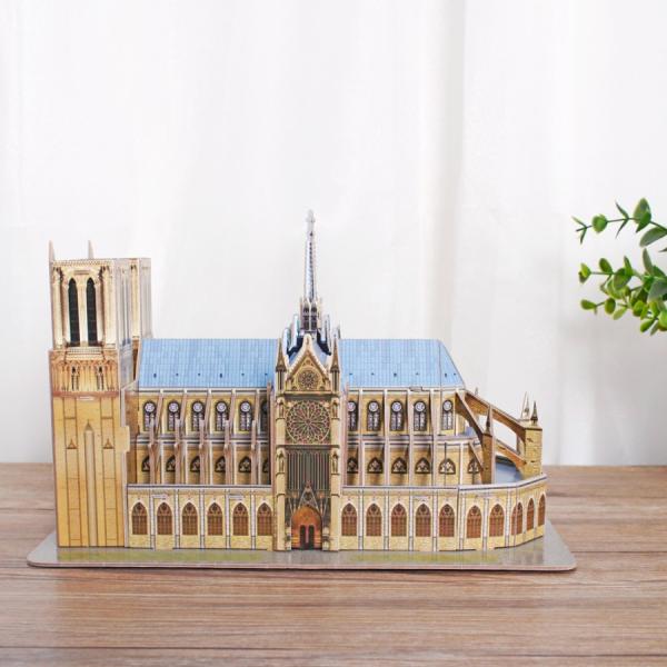 CubicFun - Puzzle 3D Katedrála Notre-Dame 53 dílků (obrázek 4)