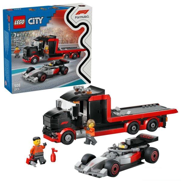 LEGO® City 60493 Výstavný nákladiak F1® s pretekárskym autom Audi F1®