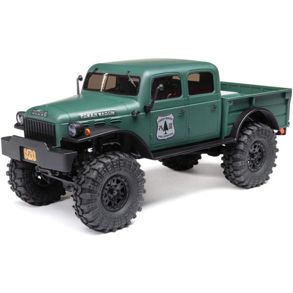 Axial SCX24 Dodge Power Wagon 1940 1:24 4WD zelený