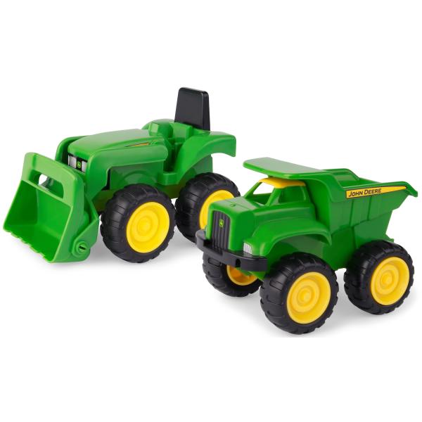 JD Kids John Deere traktor a sklápěč set 16 cm