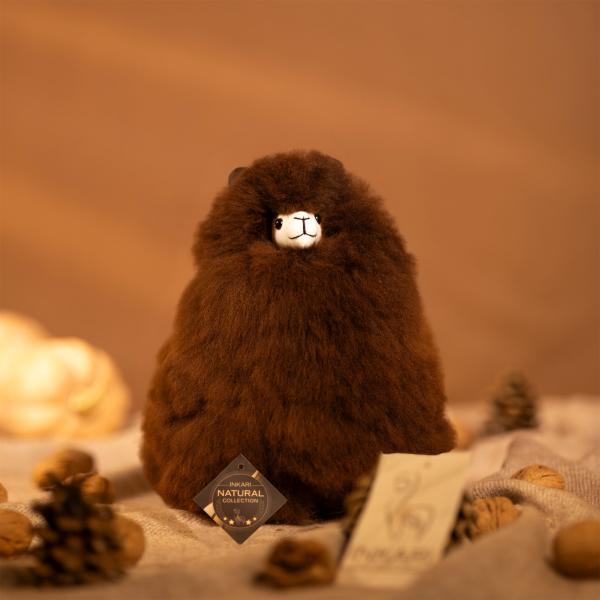 INKARI Plyšová hračka Alpaka Small Walnut 23cm (obrázek 4)