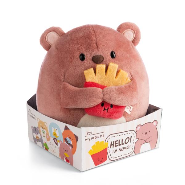 NICI plyš MyMochi Medvídek Nomo 16cm s hranolky v dárkovém balení, 11x12x6,5cm (obrázek 5)