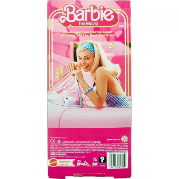 Mattel Filmová sběratelská panenka Margot Robbie jako Barbie (obrázek 10)
