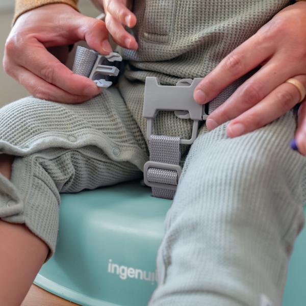 INGENUITY Podsedák na jídelní židli My Spot™ Teal 6m+, do 15kg (obrázek 9)
