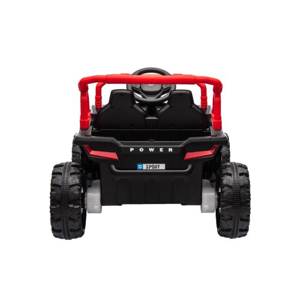 Elektrické autíčko UTV Small 12V, černé, Pohon zadních kol, 12V baterie (obrázek 8)