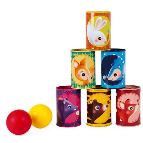 Janod Plechovky Les 6 ks (obrázek 3)