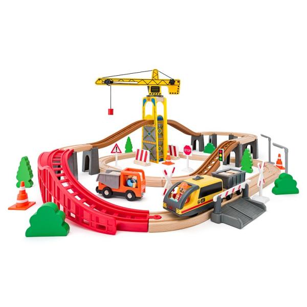 Woody Vláčikodráha - Žeriav, 70 dielov