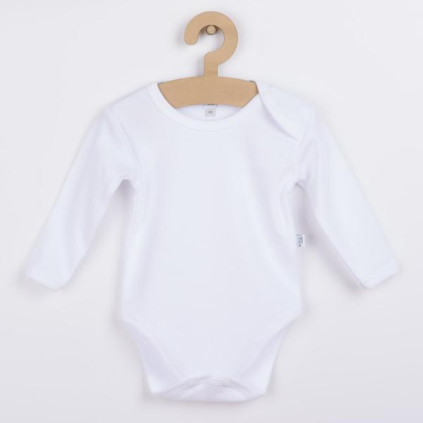 Dětské body s dlouhým rukávem New Baby bílé 62 (3-6m)