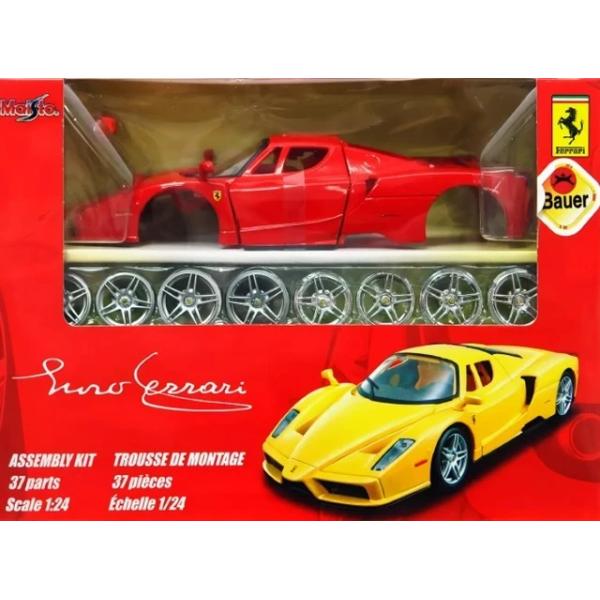 Maisto – Ferrari Montážní linka, Enzo Ferrari, ČERVENÁ, okénková krabice, 1:24