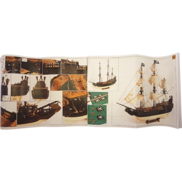 OCCRE Black Swan pirátská loď 1:75 kit (obrázek 6)