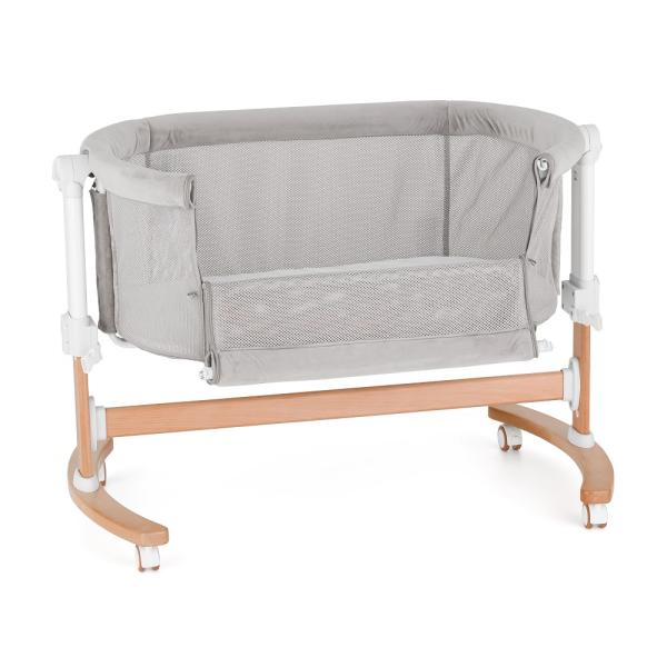 PETITE&MARS Postýlka dětská polohovatelná s funkcí kolébky Glory 2v1 Mocha Beige (obrázek 6)