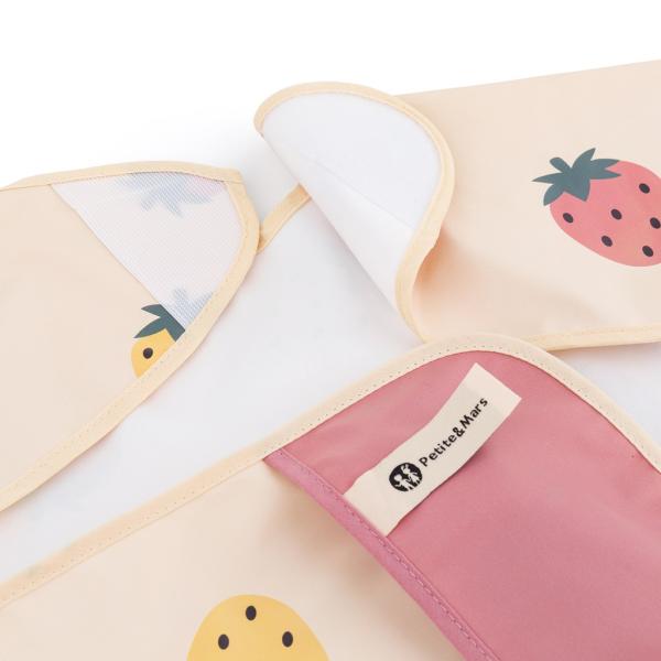 PETITE&MARS Bryndák s dlouhým rukávem Ben Beige Strawberies (obrázek 4)