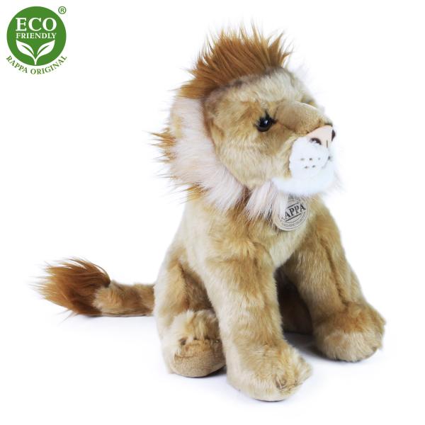 Plyšový lev 30 cm EKO-PŘÁTELSKÝ (obrázek 4)