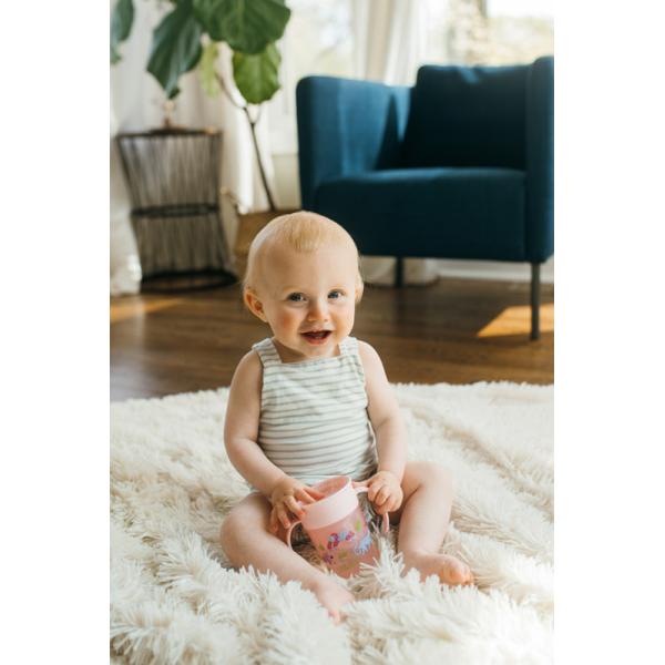 DR.BROWN’S Hrnek Cheers360 6m+ 200 ml růžový