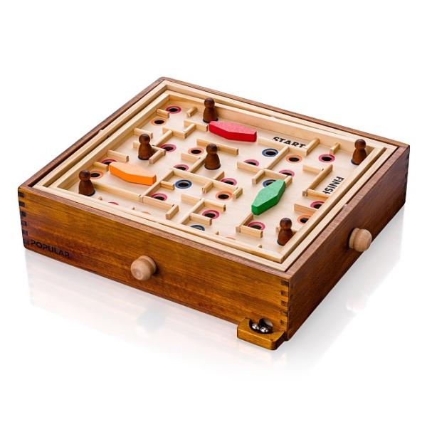 Naklápěcí labyrint s kuličkou