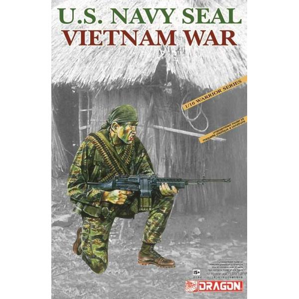 Figure del kit modello 1607 - USNAVY SEAL, VIETNAM WAR (1:16)