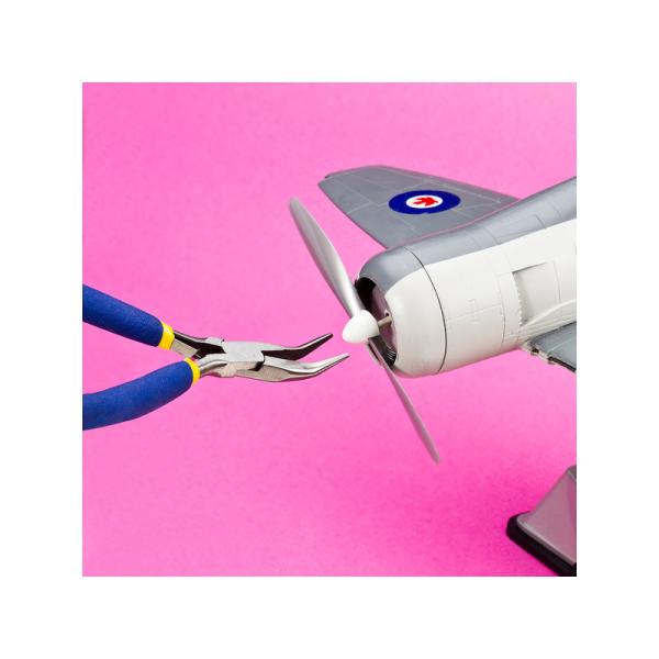 Modelcraft mini kleště úzké zahnuté (obrázek 4)