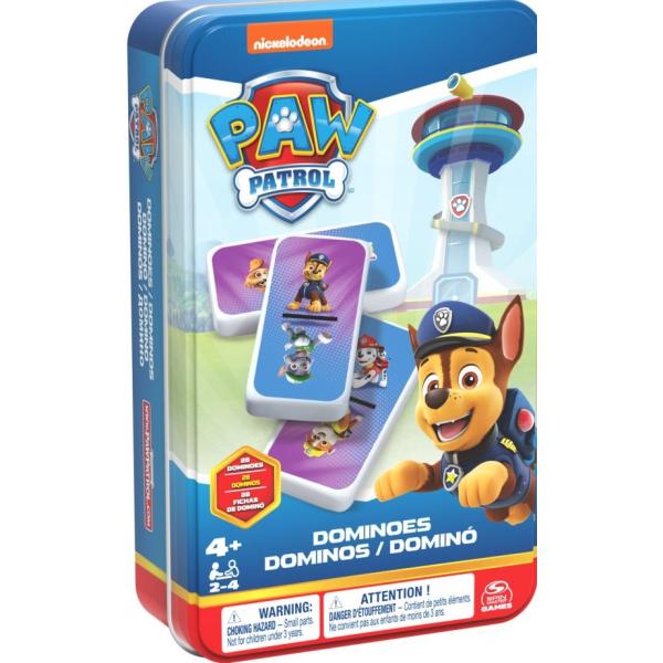 Spin Master Paw patrol domino v plechové krabičce (obrázek 3)