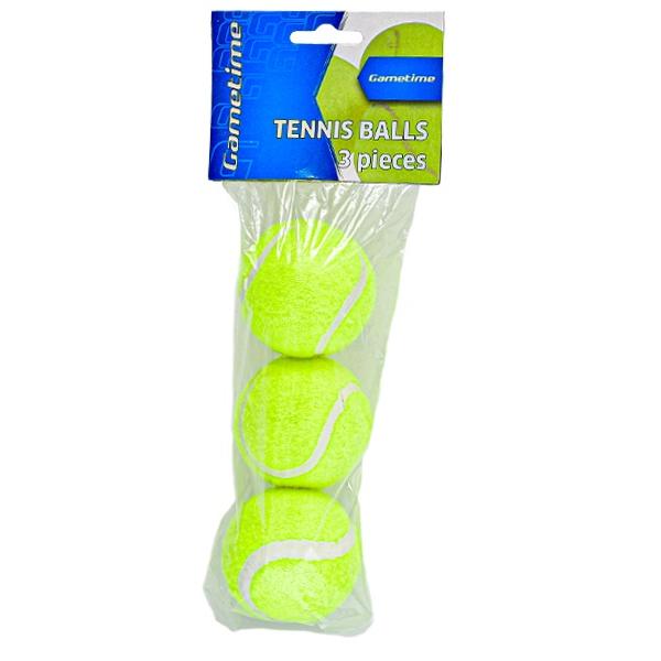 Gametime tenisové míčky 6cm 3ks