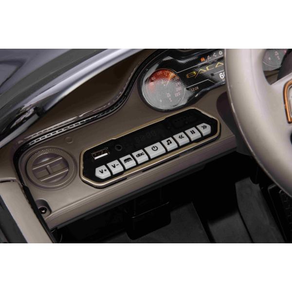 Elektrické autíčko Bentley Bacalar 12V, černé, Dveře otevírající se nahoru, 2.4 GHz dálkové (obrázek 10)