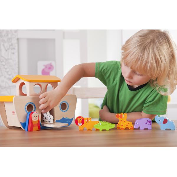 Trefl Dřevěná hračka Noemova archa (obrázek 3)