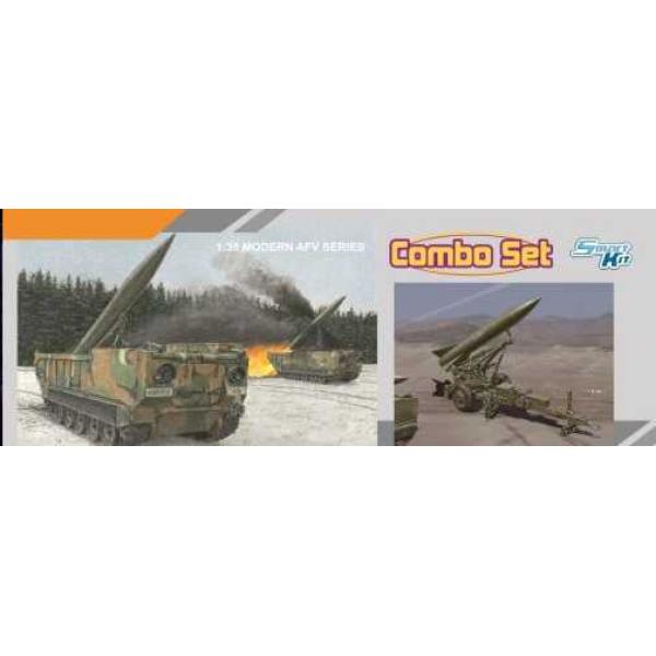 Model Kit military 3592 - M752 TACTICAL BALLISTIC MISSILE LAUNCHER + MGM-52 LANCE MISSILE