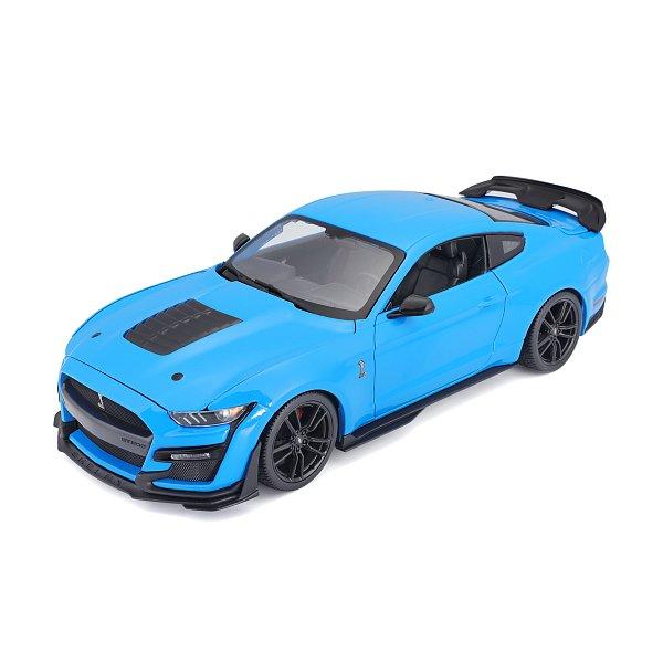 Maisto - 2020 Mustang Shelby GT500, modrý, 1:18